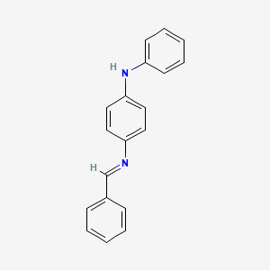 p-Phenylenediamine, N-benzylidene-N'-phenyl-