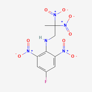 N-(2,2-dinitropropyl)-4-fluoro-2,6-dinitroaniline