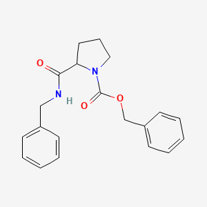 Benzyl 2-(benzylcarbamoyl)pyrrolidine-1-carboxylate