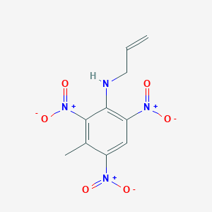 3-methyl-2,4,6-trinitro-N-(prop-2-en-1-yl)aniline