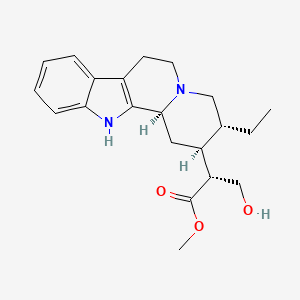 Methyl (2R)-2-[(2S,3R,12bS)-3-ethyl-1,2,3,4,6,7,12,12b-octahydroindolo[2,3-a]quinolizin-2-yl]-3-hydroxypropanoate