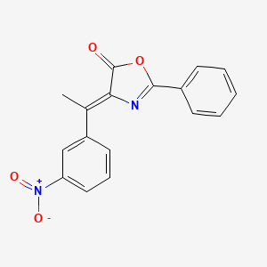 (Z)-4-(1-(3-Nitrophenyl)ethylidene)-2-phenyloxazol-5(4H)-one