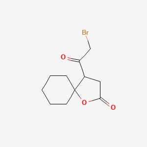 4-(Bromoacetyl)-1-oxaspiro[4.5]decan-2-one