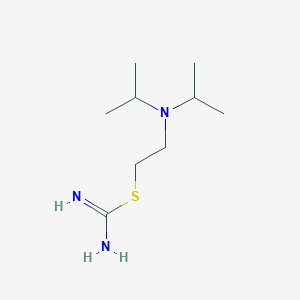 molecular formula C9H21N3S B115543 S-(2-(N,N-Diisopropylamino)ethyl)isothiourea CAS No. 142620-95-9