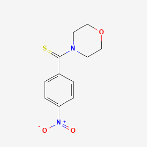 Morpholin-4-yl(4-nitrophenyl)methane-1-thione