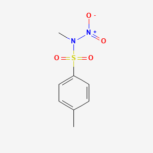 molecular formula C8H10N2O4S B11554577 N,4-dimethyl-N-nitrobenzenesulfonamide CAS No. 23114-01-4