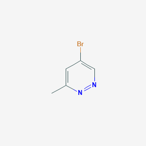 molecular formula C₅H₅BrN₂ B1155486 5-Bromo-3-methylpyridazine 