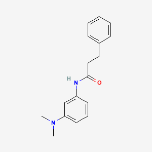 N-[3-(dimethylamino)phenyl]-3-phenylpropanamide