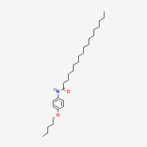 N-[4-(pentyloxy)phenyl]octadecanamide