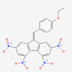 9-(4-ethoxybenzylidene)-2,4,5,7-tetranitro-9H-fluorene