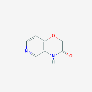 molecular formula C7H6N2O2 B011556 2H-吡啶并[4,3-b][1,4]恶嗪-3(4H)-酮 CAS No. 102226-40-4