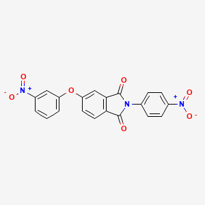 5-(3-nitrophenoxy)-2-(4-nitrophenyl)-1H-isoindole-1,3(2H)-dione