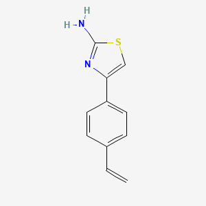 4-(4-Ethenylphenyl)-1,3-thiazol-2-amine