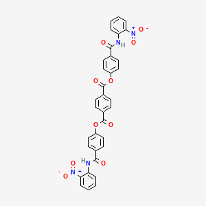 Bis{4-[(2-nitrophenyl)carbamoyl]phenyl} benzene-1,4-dicarboxylate