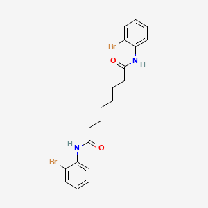 N,N'-bis(2-bromophenyl)octanediamide