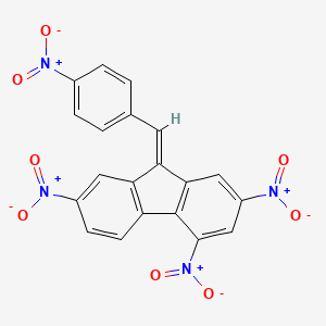 (9E)-2,4,7-trinitro-9-(4-nitrobenzylidene)-9H-fluorene