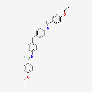 4,4'-methanediylbis{N-[(E)-(4-ethoxyphenyl)methylidene]aniline}