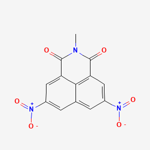 2-methyl-5,8-dinitro-1H-benzo[de]isoquinoline-1,3(2H)-dione