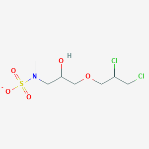 [3-(2,3-Dichloropropoxy)-2-hydroxypropyl]methylsulfamate