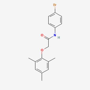 N-(4-bromophenyl)-2-(2,4,6-trimethylphenoxy)acetamide