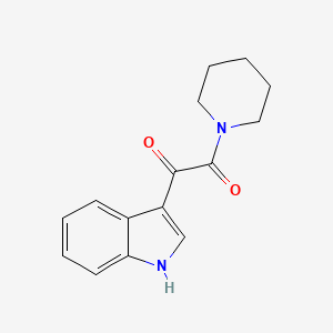 1-(1H-Indol-3-yl)-2-piperidin-1-yl-ethane-1,2-dione