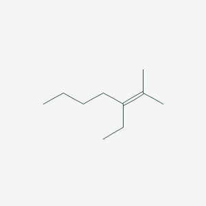molecular formula C10H20 B011558 2-Methyl-3-ethyl-2-heptene CAS No. 19780-61-1