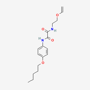 N-[2-(ethenyloxy)ethyl]-N'-[4-(pentyloxy)phenyl]ethanediamide