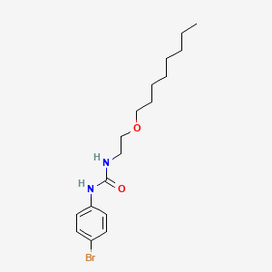 1-(4-Bromophenyl)-3-[2-(octyloxy)ethyl]urea