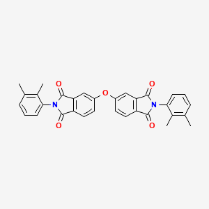 molecular formula C32H24N2O5 B11558700 5,5'-oxybis[2-(2,3-dimethylphenyl)-1H-isoindole-1,3(2H)-dione] 