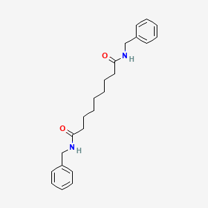 molecular formula C23H30N2O2 B11559051 N,N'-dibenzylnonanediamide 