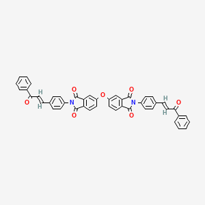 5,5'-oxybis[2-{4-[(1E)-3-oxo-3-phenylprop-1-en-1-yl]phenyl}-1H-isoindole-1,3(2H)-dione]