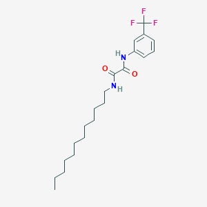 N-dodecyl-N'-[3-(trifluoromethyl)phenyl]ethanediamide