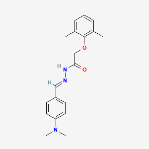 N'-{(E)-[4-(dimethylamino)phenyl]methylidene}-2-(2,6-dimethylphenoxy)acetohydrazide