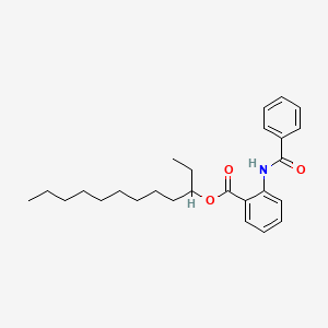 Dodecan-3-yl 2-benzamidobenzoate