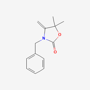 3-Benzyl-5,5-dimethyl-4-methylidene-1,3-oxazolidin-2-one