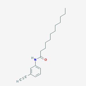 N-(3-ethynylphenyl)dodecanamide