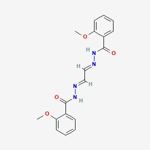 N',N''-(1E,2E)-ethane-1,2-diylidenebis(2-methoxybenzohydrazide)