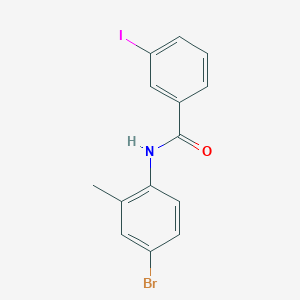 N-(4-Bromo-2-methylphenyl)-3-iodobenzamide