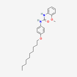 1-[4-(Decyloxy)phenyl]-3-(2-methoxyphenyl)urea