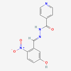 N'-(5-Hydroxy-2-nitrobenzylidene)isonicotinohydrazide