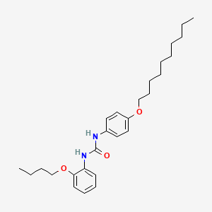 1-(2-Butoxyphenyl)-3-[4-(decyloxy)phenyl]urea