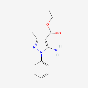 ethyl 5-amino-3-methyl-1-phenyl-1H-pyrazole-4-carboxylate