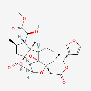 molecular formula C27H32O10 B1156161 1-O-Deacetylkhayanolide E CAS No. 1007387-95-2