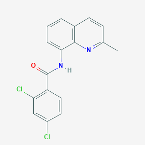 2,4-dichloro-N-(2-methylquinolin-8-yl)benzamide