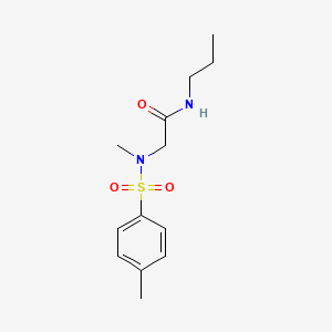 2-(N-Methyl4-methylbenzenesulfonamido)-N-propylacetamide