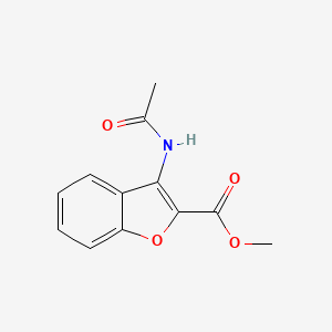 Methyl 3-acetamido-1-benzofuran-2-carboxylate