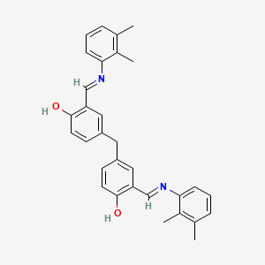 4,4'-methanediylbis(2-{(E)-[(2,3-dimethylphenyl)imino]methyl}phenol)