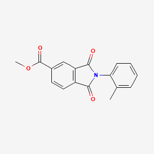 Methyl 2-(2-methylphenyl)-1,3-dioxoisoindole-5-carboxylate