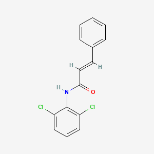 molecular formula C15H11Cl2NO B11563172 (2E)-N-(2,6-dichlorophenyl)-3-phenylprop-2-enamide CAS No. 306745-88-0