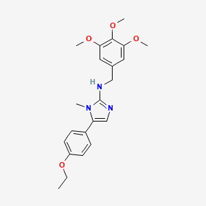 5-(4-ethoxyphenyl)-1-methyl-N-(3,4,5-trimethoxybenzyl)-1H-imidazol-2-amine